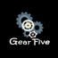 GearFive Inverse Logo