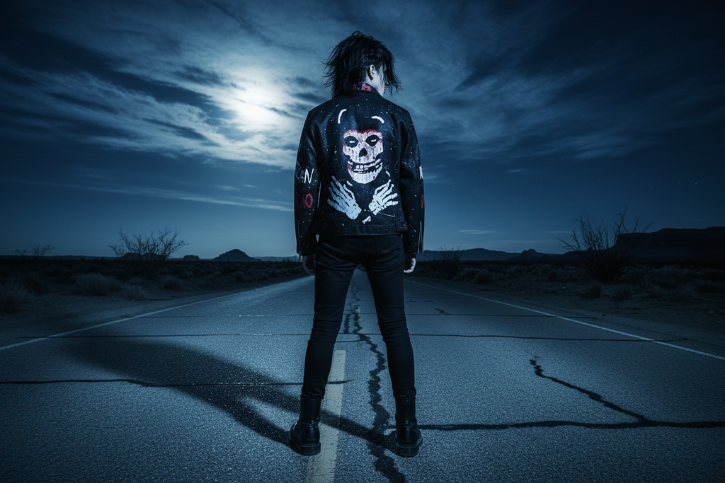 Katalog Desert Highway - Misfits Crimson Ghost Biker Jacket