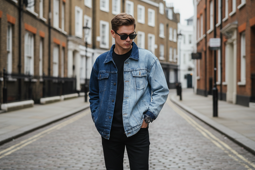 Katalog London - Two-tone Denim Jacket