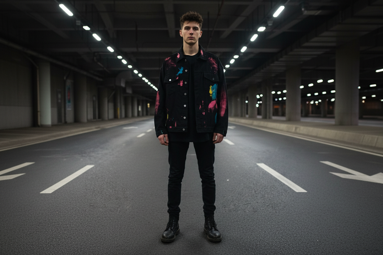 Katalog NYC Underground - Paint Splatter Jacket