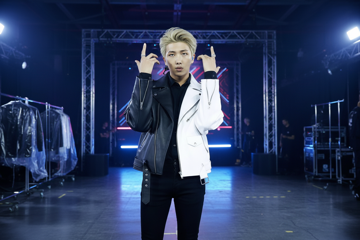 Katalog Paris Fashion Backstage - The Monochrome Black White Jacket Minimalist Abstract